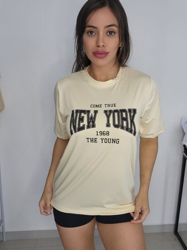 Oversized Drifit Bege New York