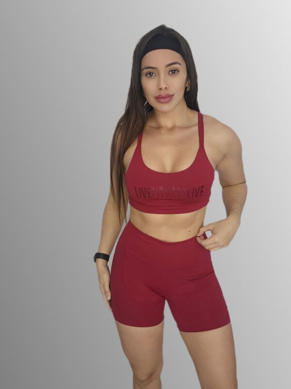Conjunto Short Esportivo – Inspiração Live Rubi - Imagem 4