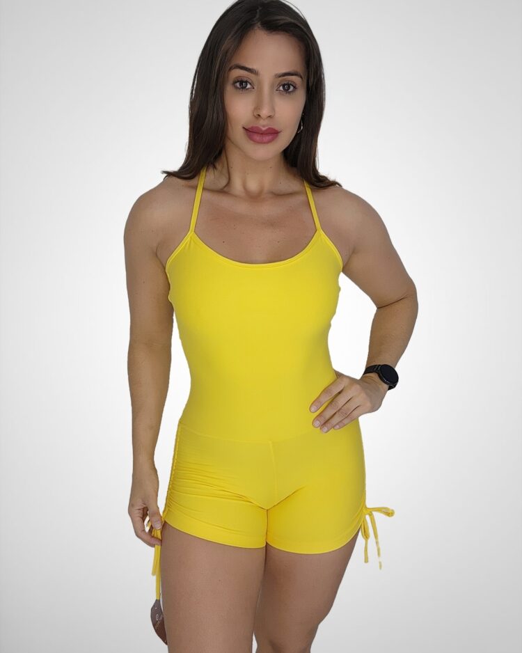 Macaquinho Empina Cross Light Amarelo