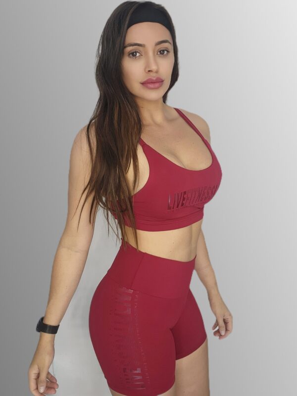 Conjunto Short Esportivo – Inspiração Live Rubi
